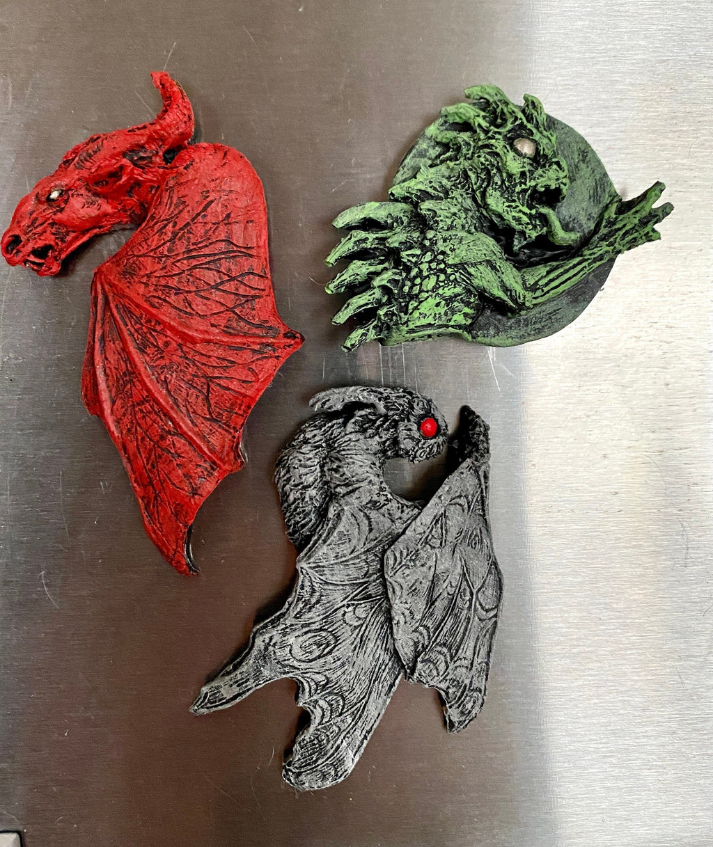 Set of Magnets: Cryptozoology, Jersey Devil, Mothman, Chupacabra