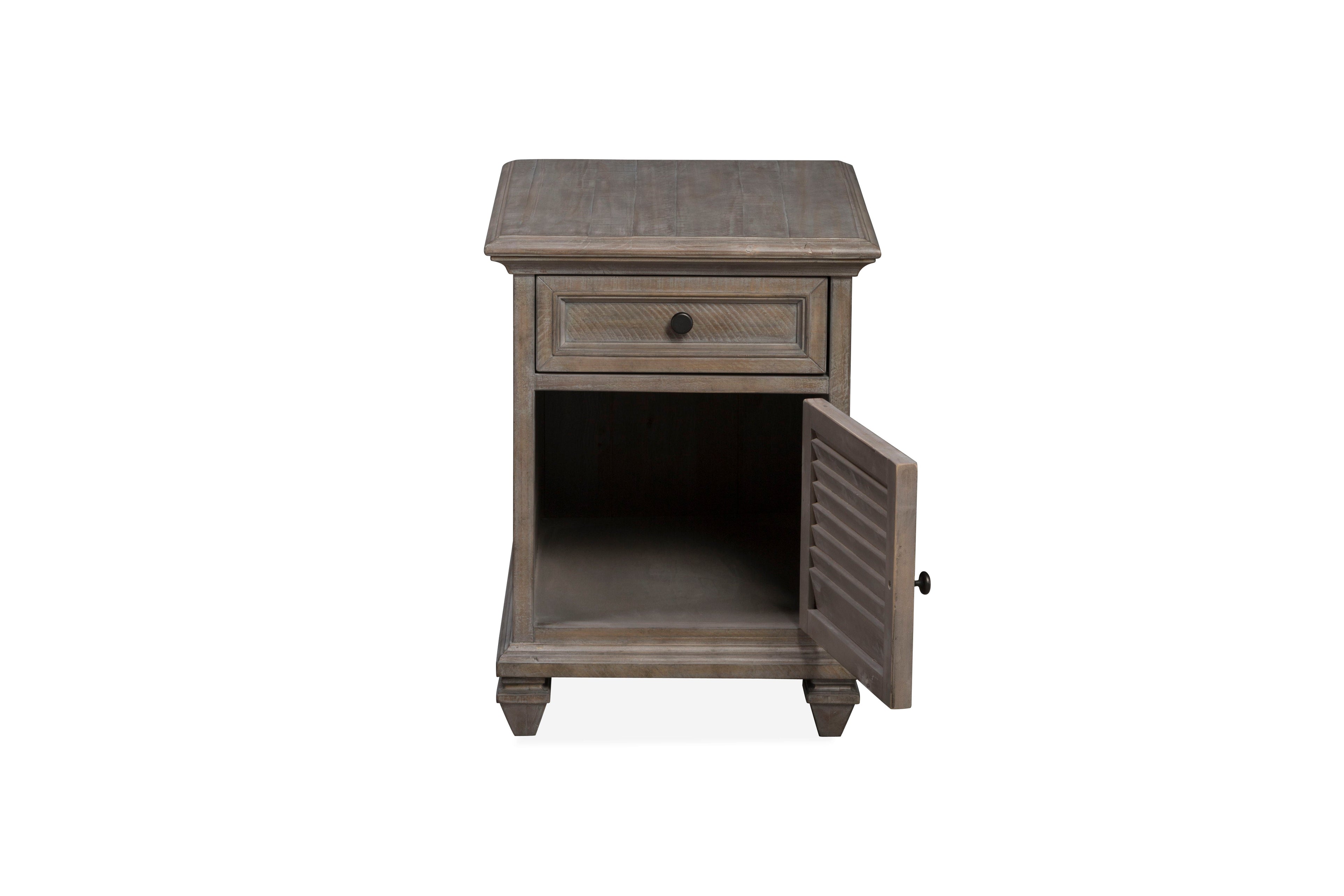 Lancaster - Chairside End Table - Dove Tail Gray