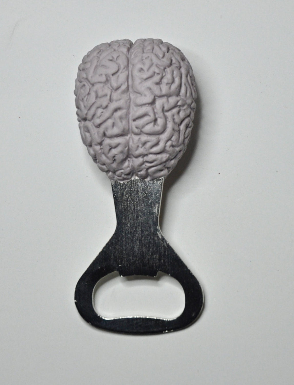 Brain Bottle Opener, Hand Painted Resin | Gothic Medical Decor, Anatomy Brain Bottle Opener |Fantasy Gothic Wine and Barware Gift