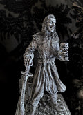 Dracula: Vlad the Impaler Statue, Hand Painted Resin Sculpture | Legendary Vampire Figurine |Undead Vlad Tepes |Gothic Gift and Spooky Decor