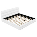 Upholstered Platform Bed With Headboard