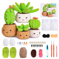 GBruno Succulents Crochet Kit