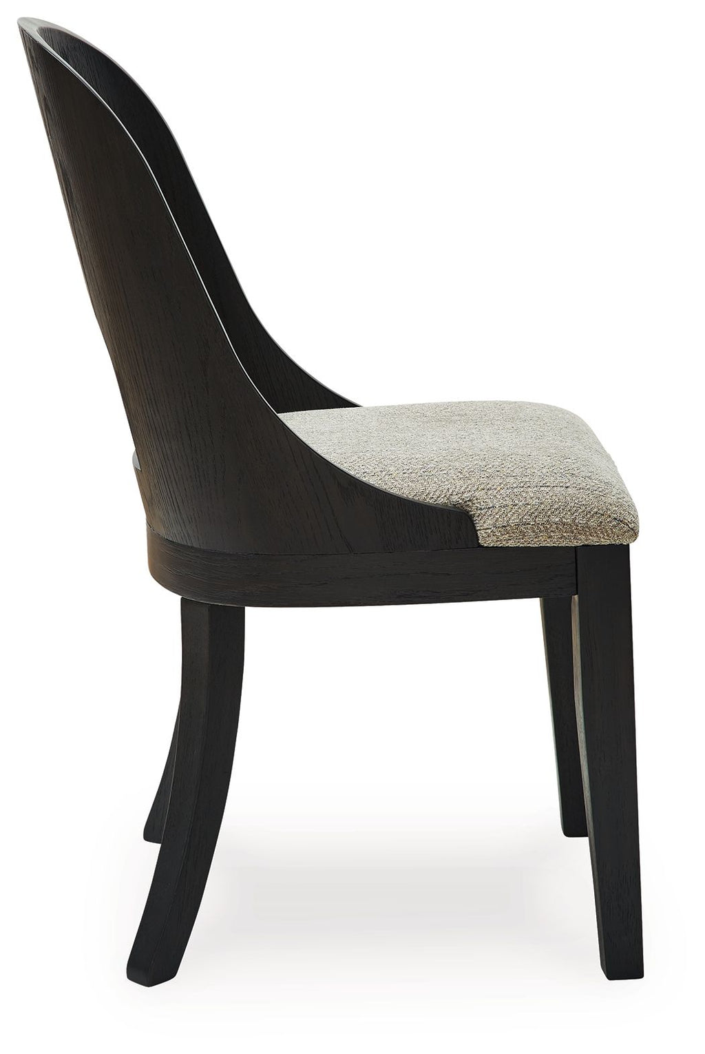 Rowanbeck - Dining Upholstered Side Chair (Set of 2) - Gray / Black