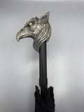 Griffin Umbrella.Hand Sculpted Resin | Medieval Gothic Umbrella, Parasol | Fantasy Cosplay Gryphon Head Umbrella, Gothic Accessory