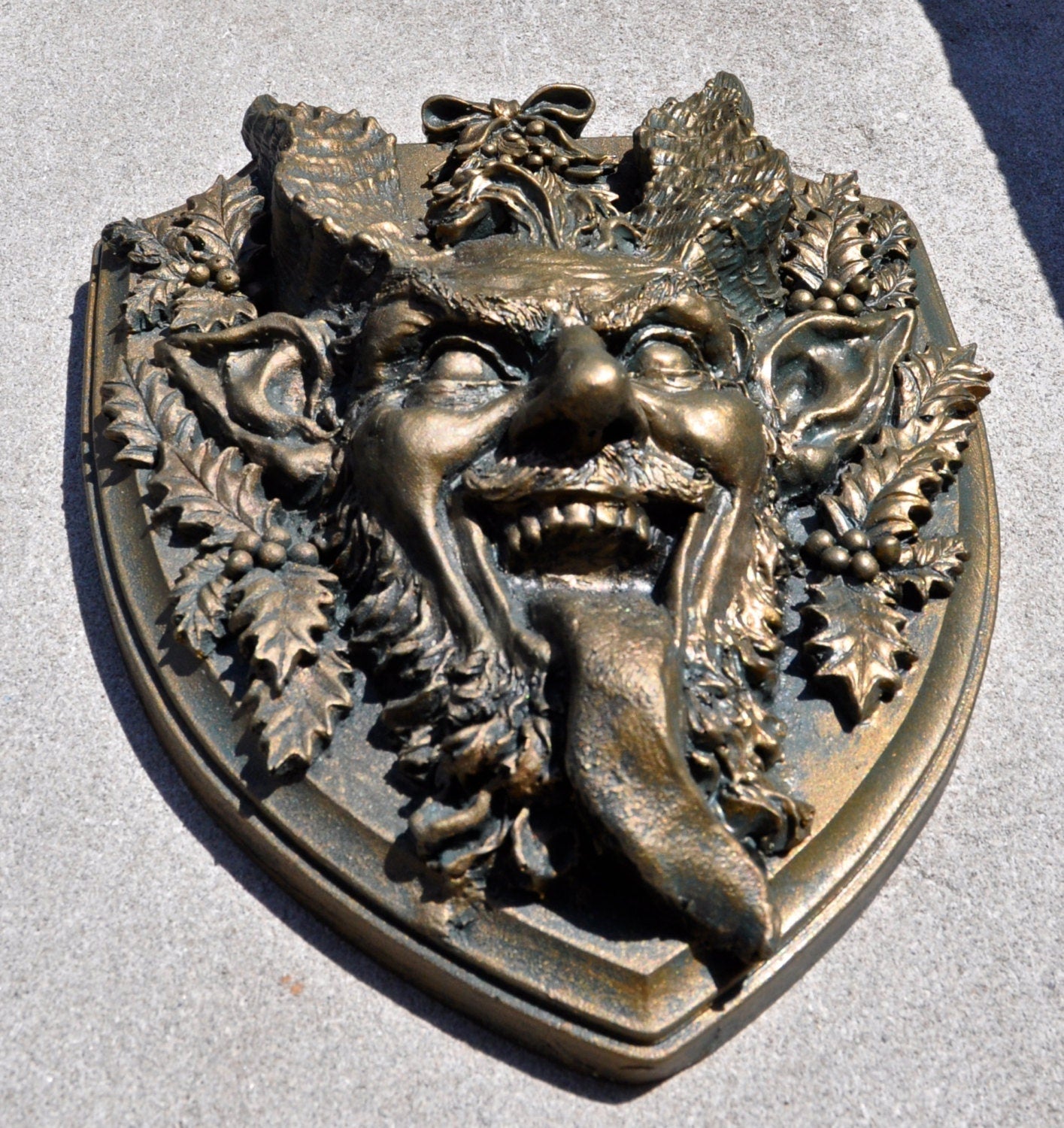 Krampus Wall Plaque