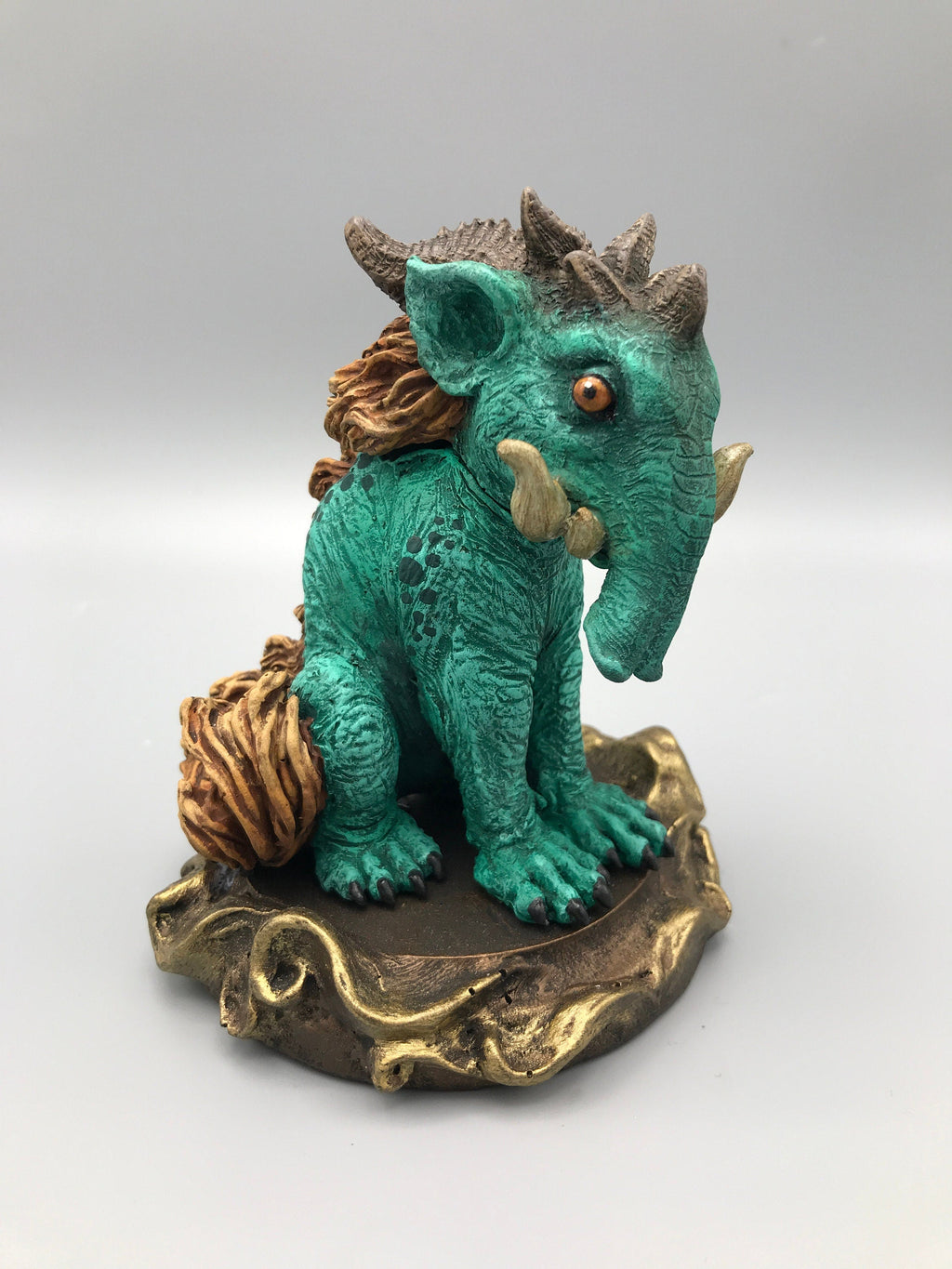 Baku, the Dream Guardian Statue, Full Color