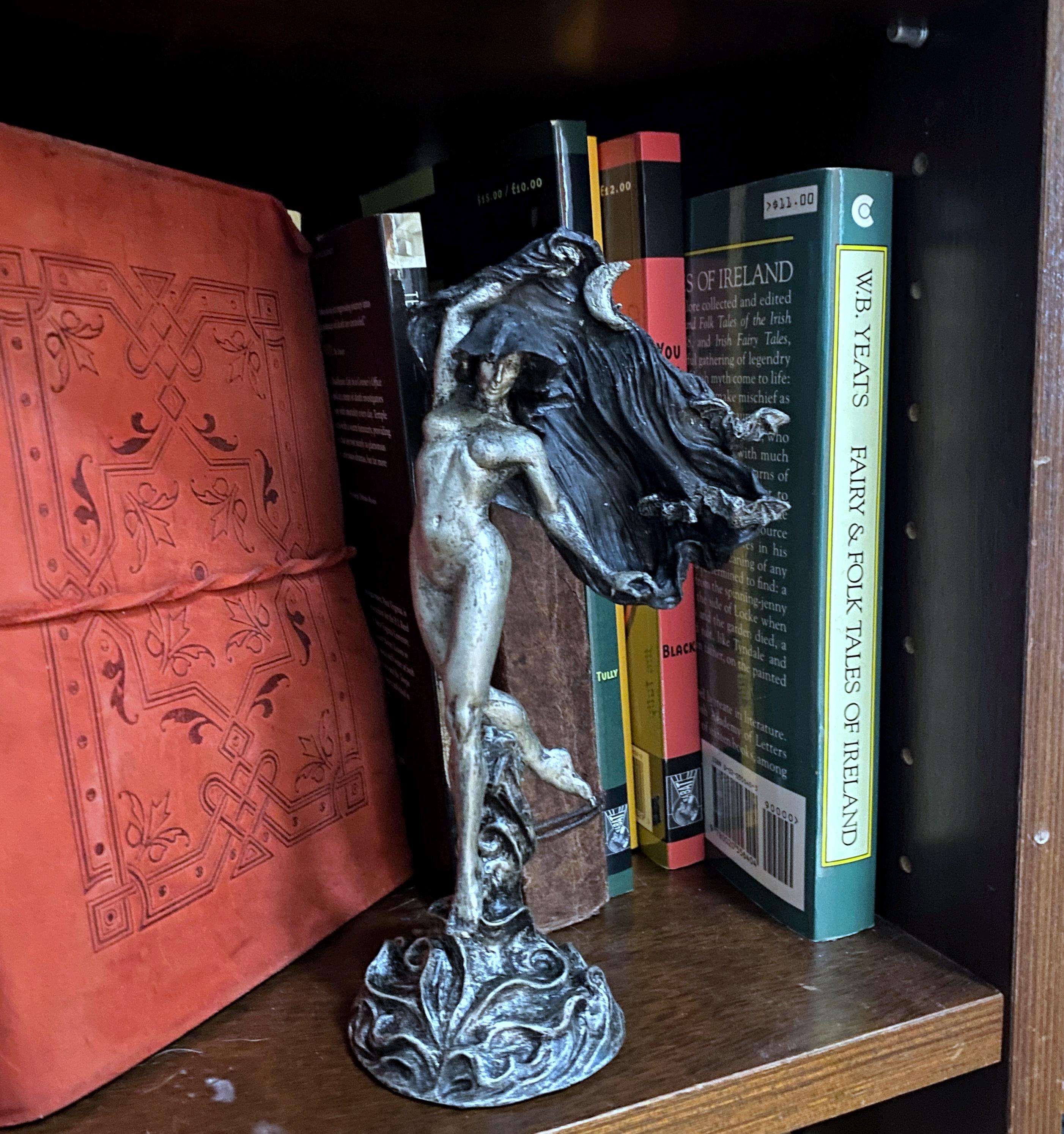 Nyx, the Goddess of the Night Statue, Half Scale | Mythological Deities Figurine | Myths and Legends Character| Mythic Art for Gothic Decor