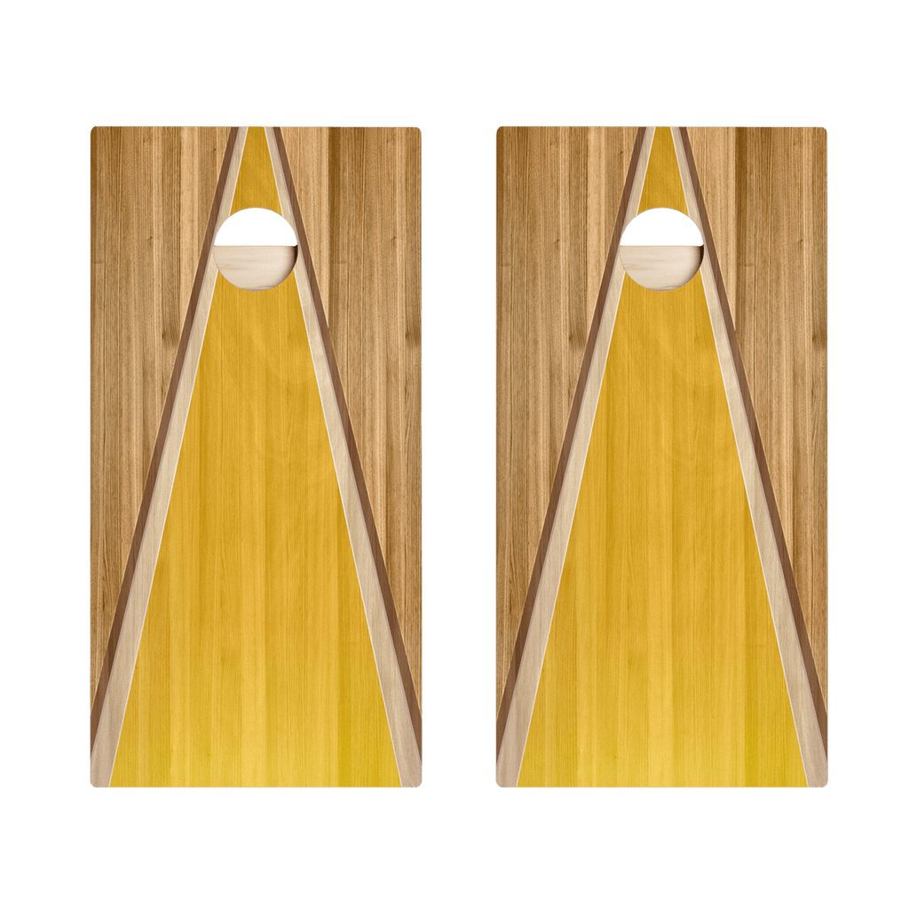 Bamboo Classic Triangle Star Cornhole Boards