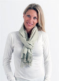 Bamboo Viscose Scarf in Black