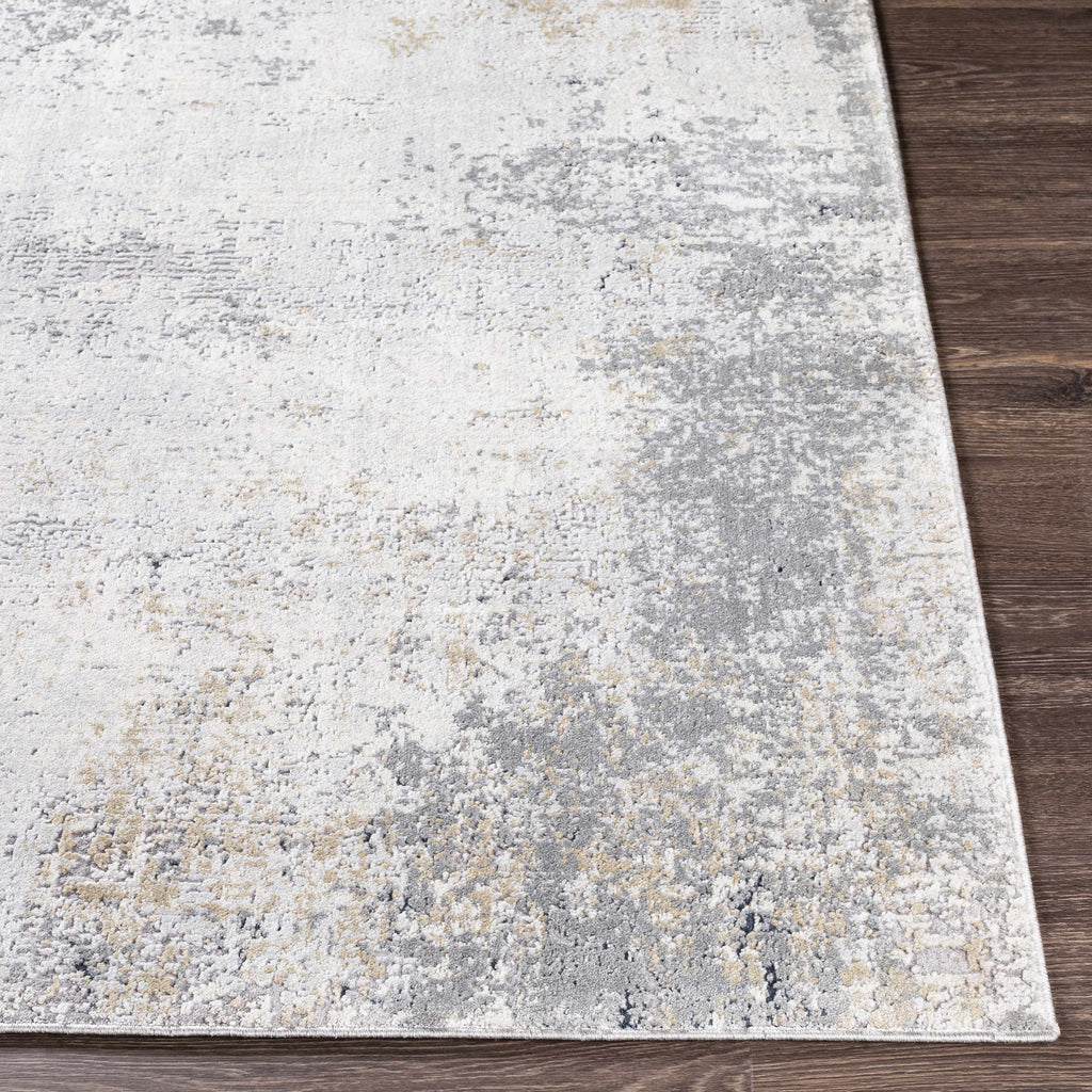 Baranduda Abstract Gray Luxe Rug - Clearance