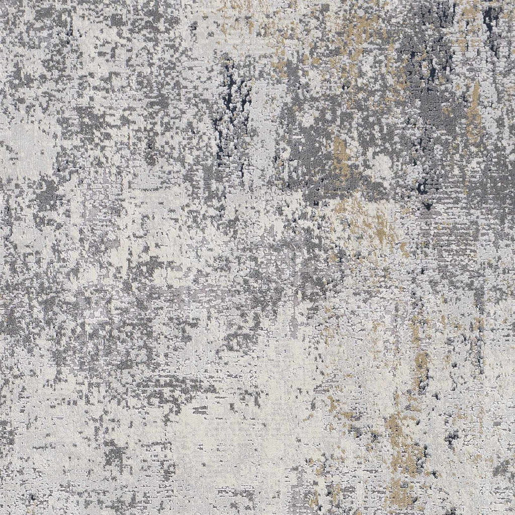 Baranduda Abstract Gray Luxe Rug - Clearance