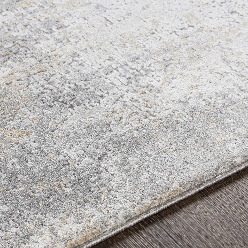 Baranduda Abstract Gray Luxe Rug - Clearance
