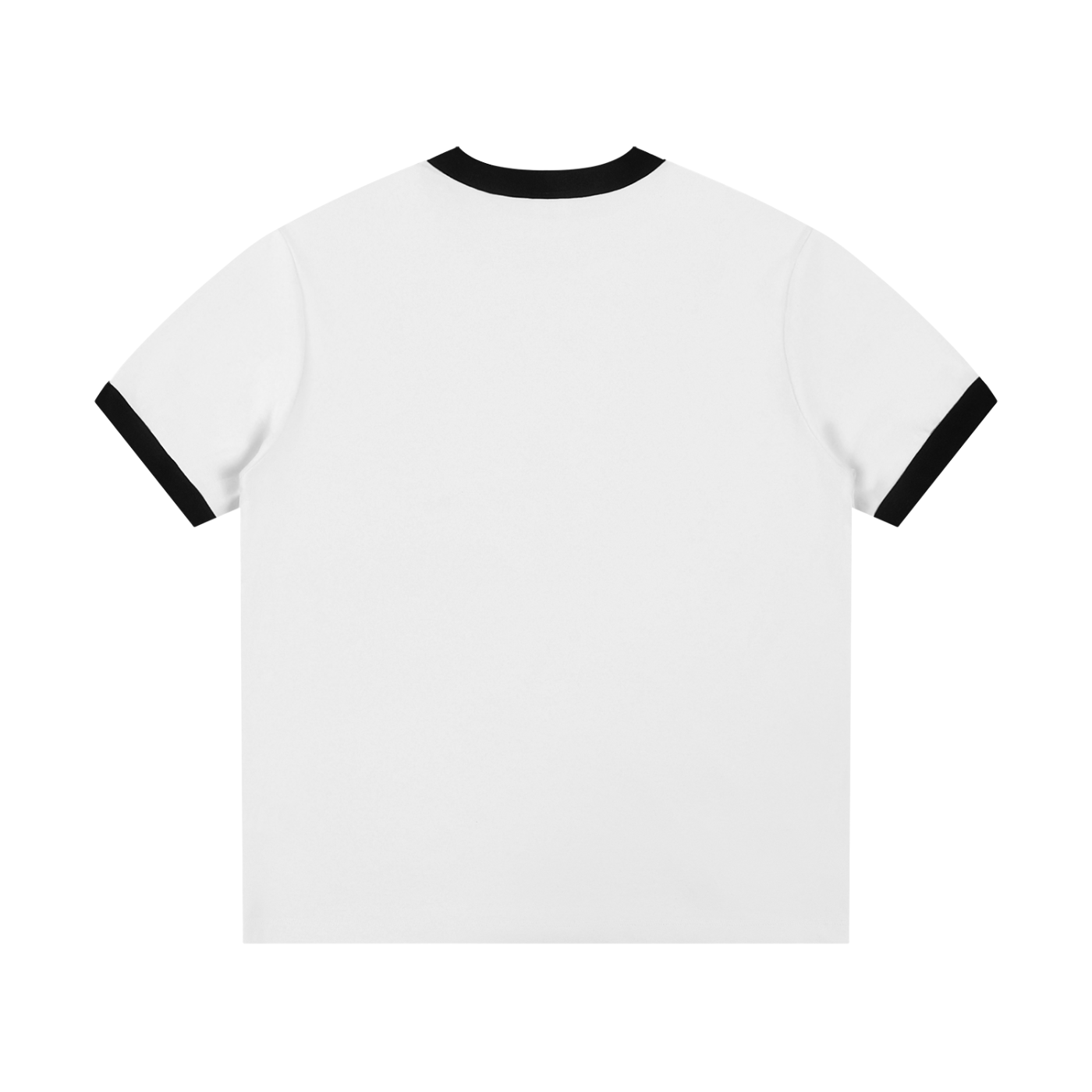 Loki & Ivy Contrast Edge Ribbed Crewneck T-Shirt