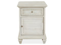 Newport - Chairside End Table - Alabaster