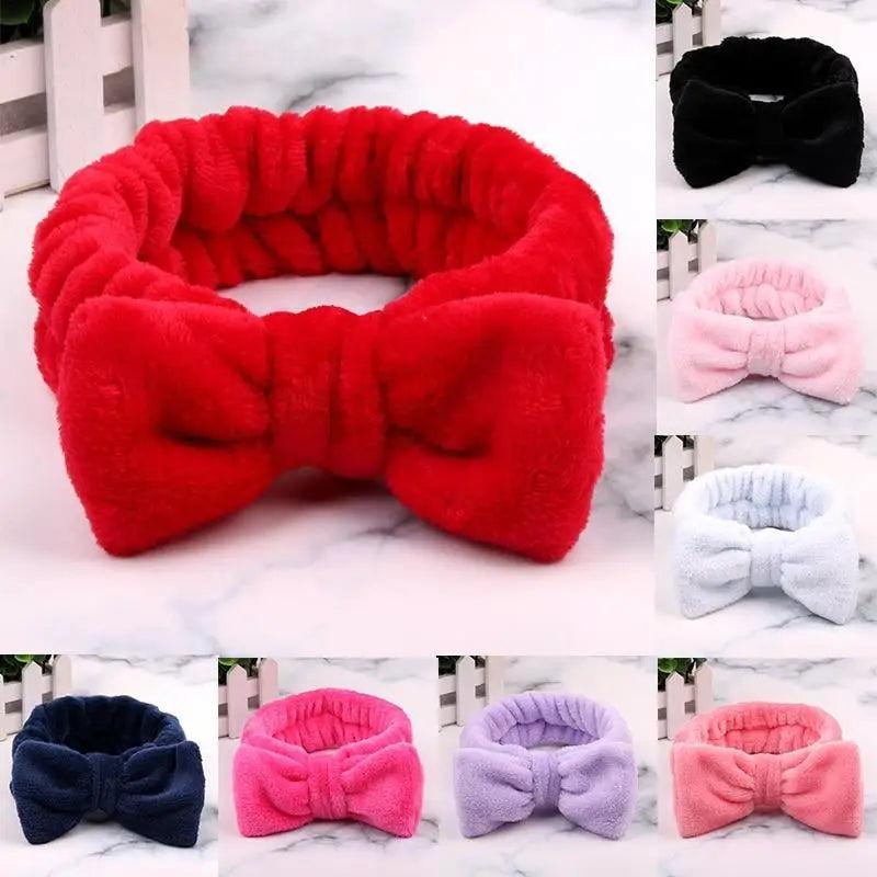 Big Soft Elastic Hairbands SPA Bath Shower Make Up Wash Face Headband Girls Hair Band Women Hair Accessories