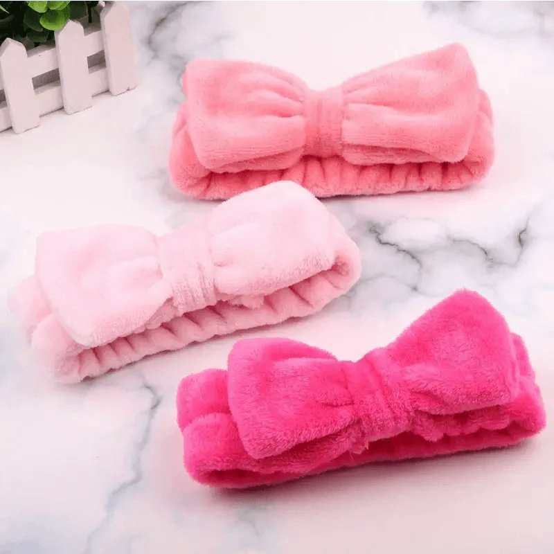 Big Soft Elastic Hairbands SPA Bath Shower Make Up Wash Face Headband Girls Hair Band Women Hair Accessories