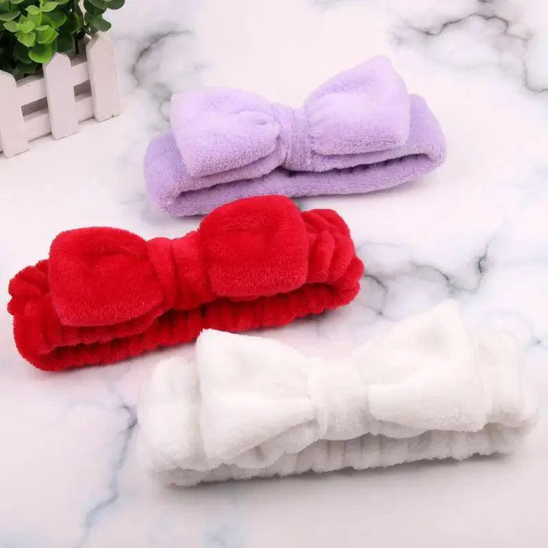 Big Soft Elastic Hairbands SPA Bath Shower Make Up Wash Face Headband Girls Hair Band Women Hair Accessories