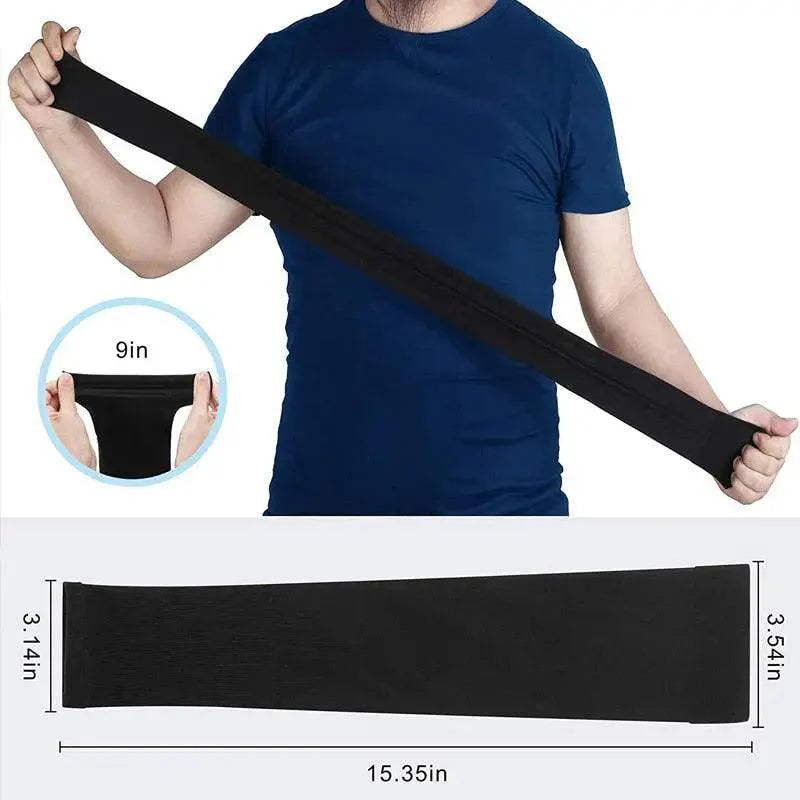 Black Men Unisex Cooling Arm Sleeves Cover Cycling Running Sun Protection Outdoor Activities Hide Tattoos Sleeve Cooling Sports Sleeve For Basketball Golf Football