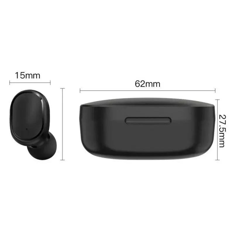 Bluetooth Earphone Wireless Ear Buds 5.0 LED Display Button Control Quality Sound Earphones in-Ear Headphones For Workouts And Running