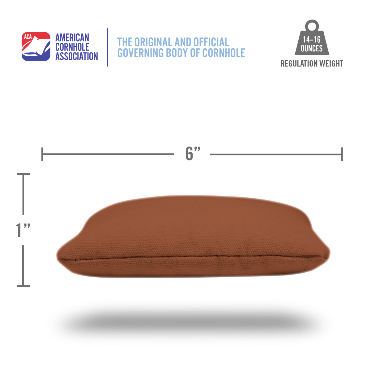 Brown Daily 66x Cornhole Bags