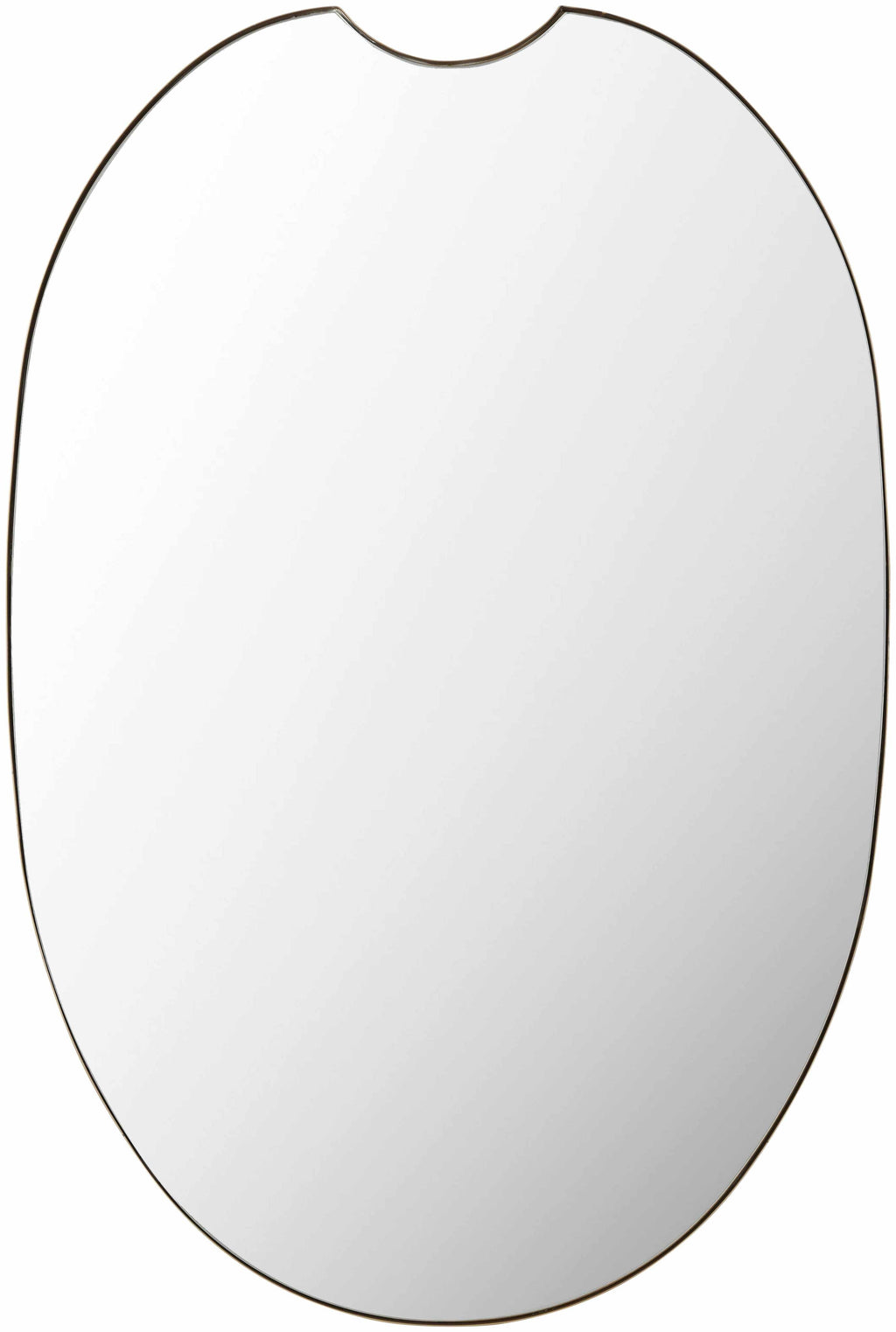 Escaudain Contemporary Gold Mirror - Clearance