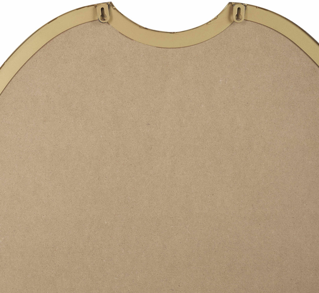 Escaudain Contemporary Gold Mirror - Clearance