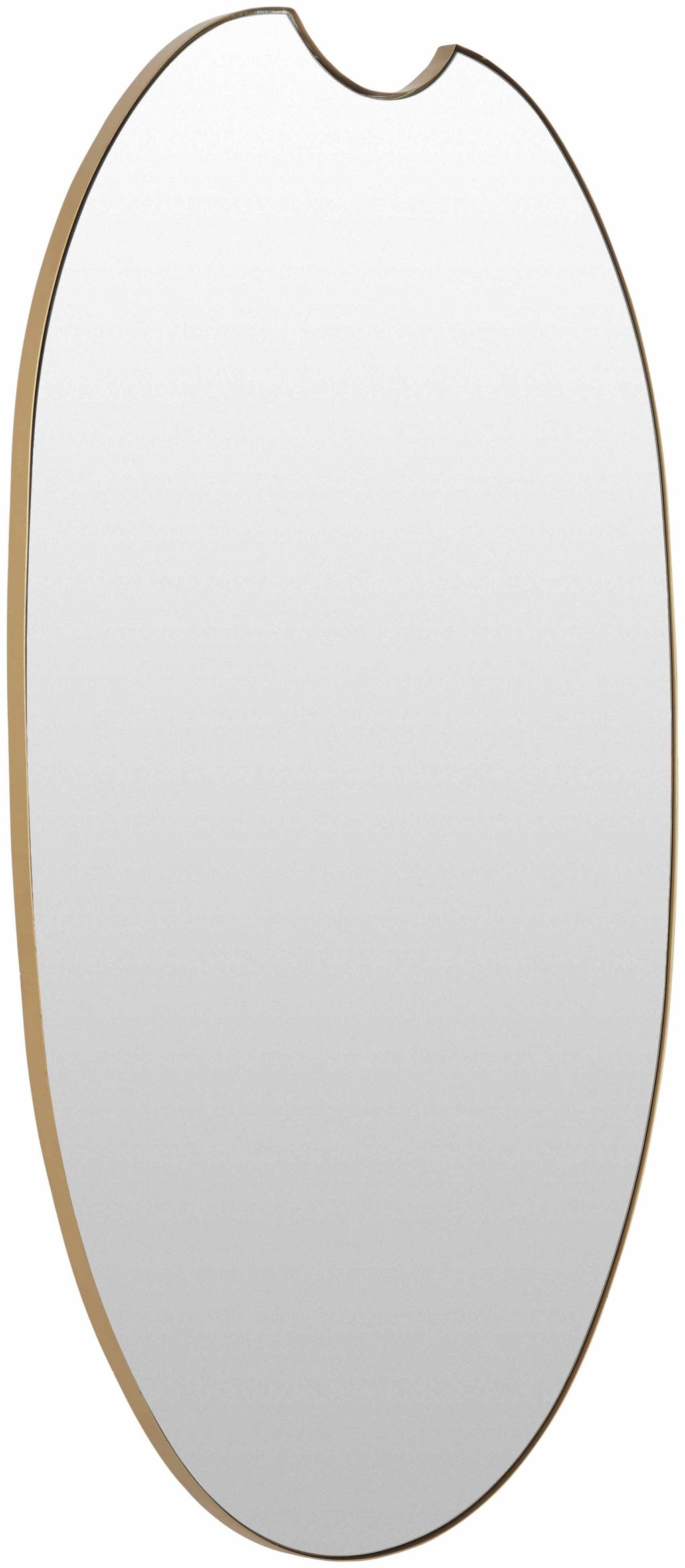 Escaudain Contemporary Gold Mirror - Clearance