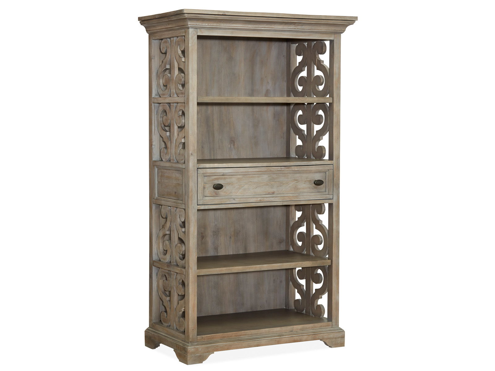Tinley Park - Bookcase - Dove Tail Gray