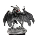 Mothman Statue, Hand Painted Resin Sculpture | Cryptozoology Creature Figurine | Urban Legend Moth Man Monster Figurine, Horror Art Decor