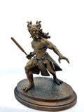 Oni Statue, Hand Painted Resin Sculpture | Mythical Creature Figurine | Unique Legendary Japanese Monster Figurine. Fantasy Art Gift