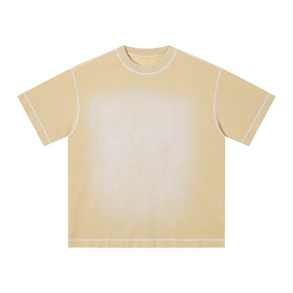Loki & Ivy Unisex Sunfade Waffle Boxy T-Shirt