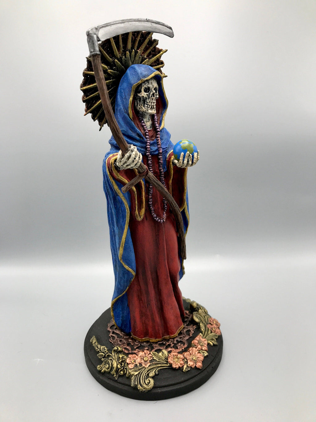 Santa Muerte Statue, Full Color