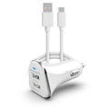Hi-Power Dual USB 3.4A Car Charger for iPhone 15 Androids Tablets Earbuds and Cameras