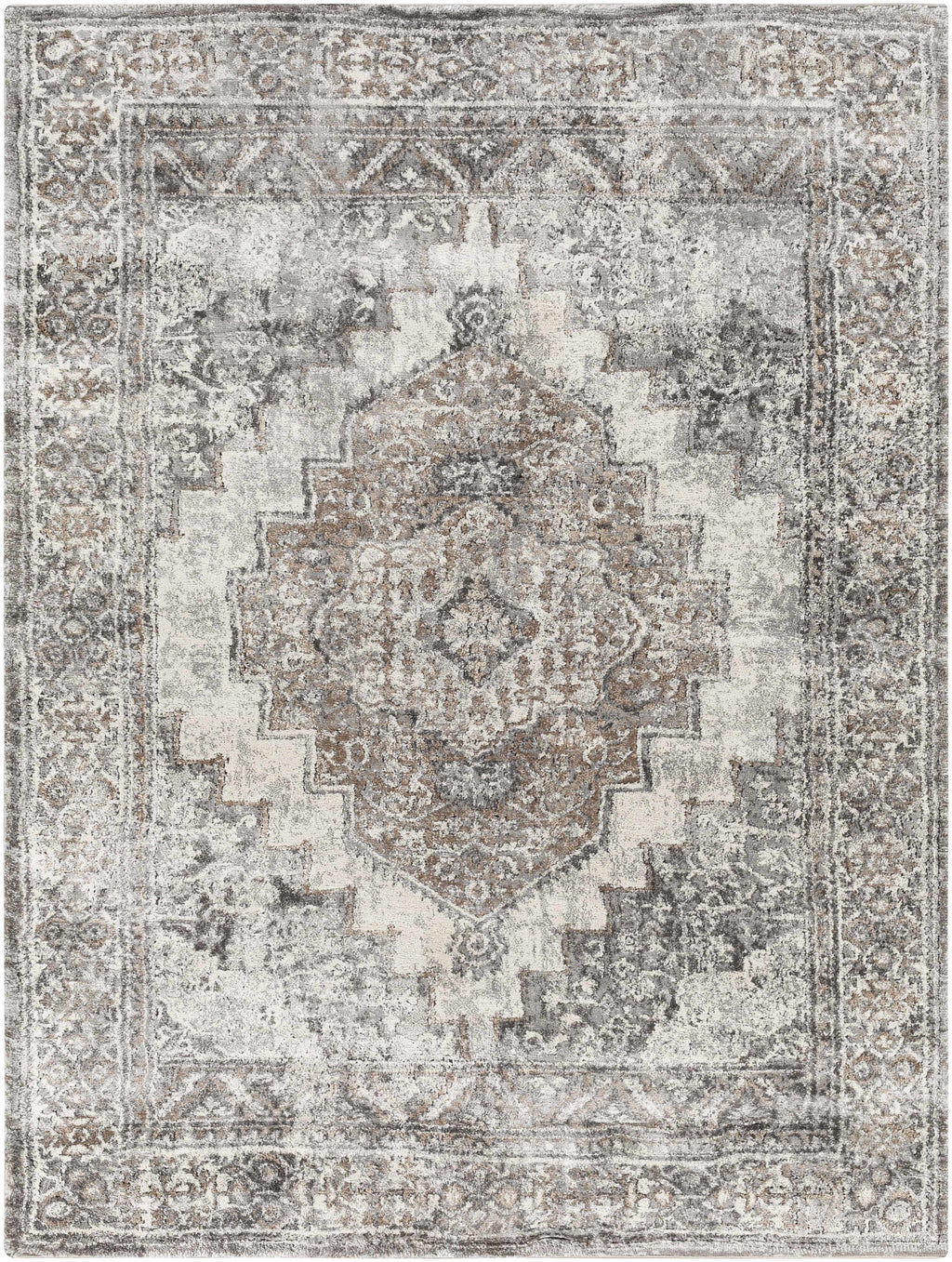 Manaring Charcoal Luxe Thick Area Rug - Clearance