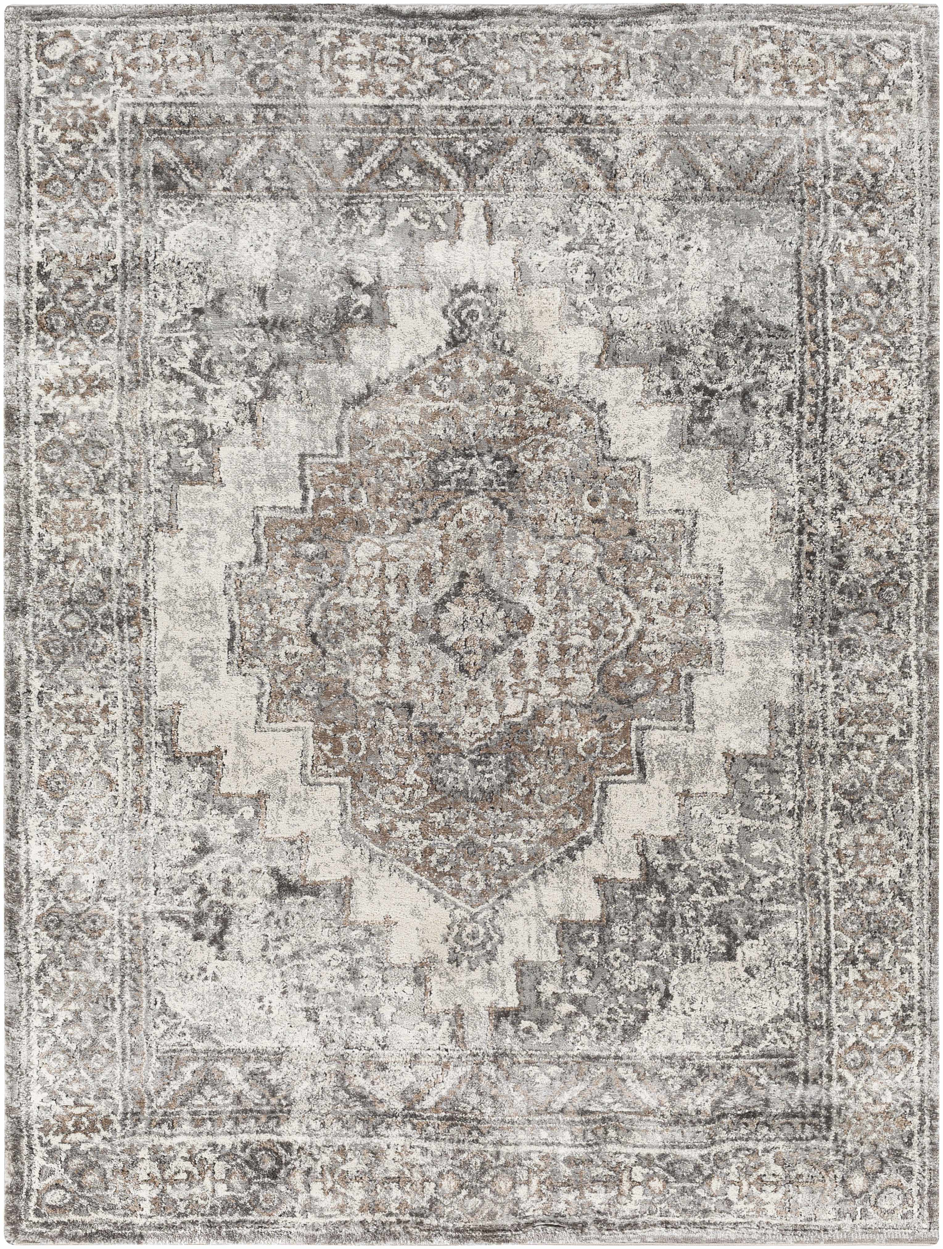 Manaring Charcoal Luxe Thick Area Rug - Clearance