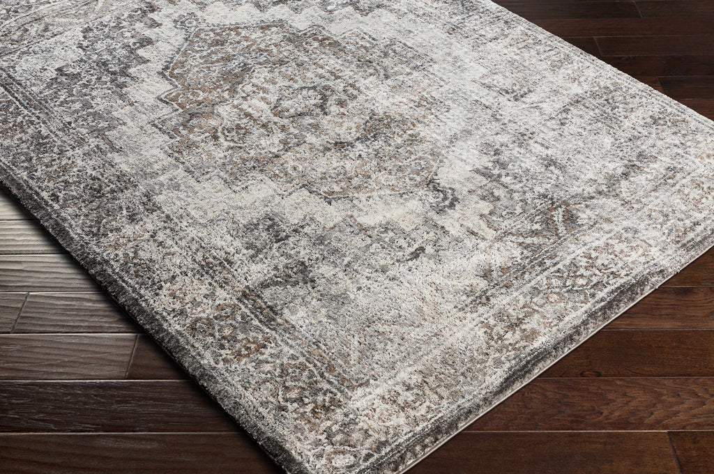 Manaring Charcoal Luxe Thick Area Rug - Clearance