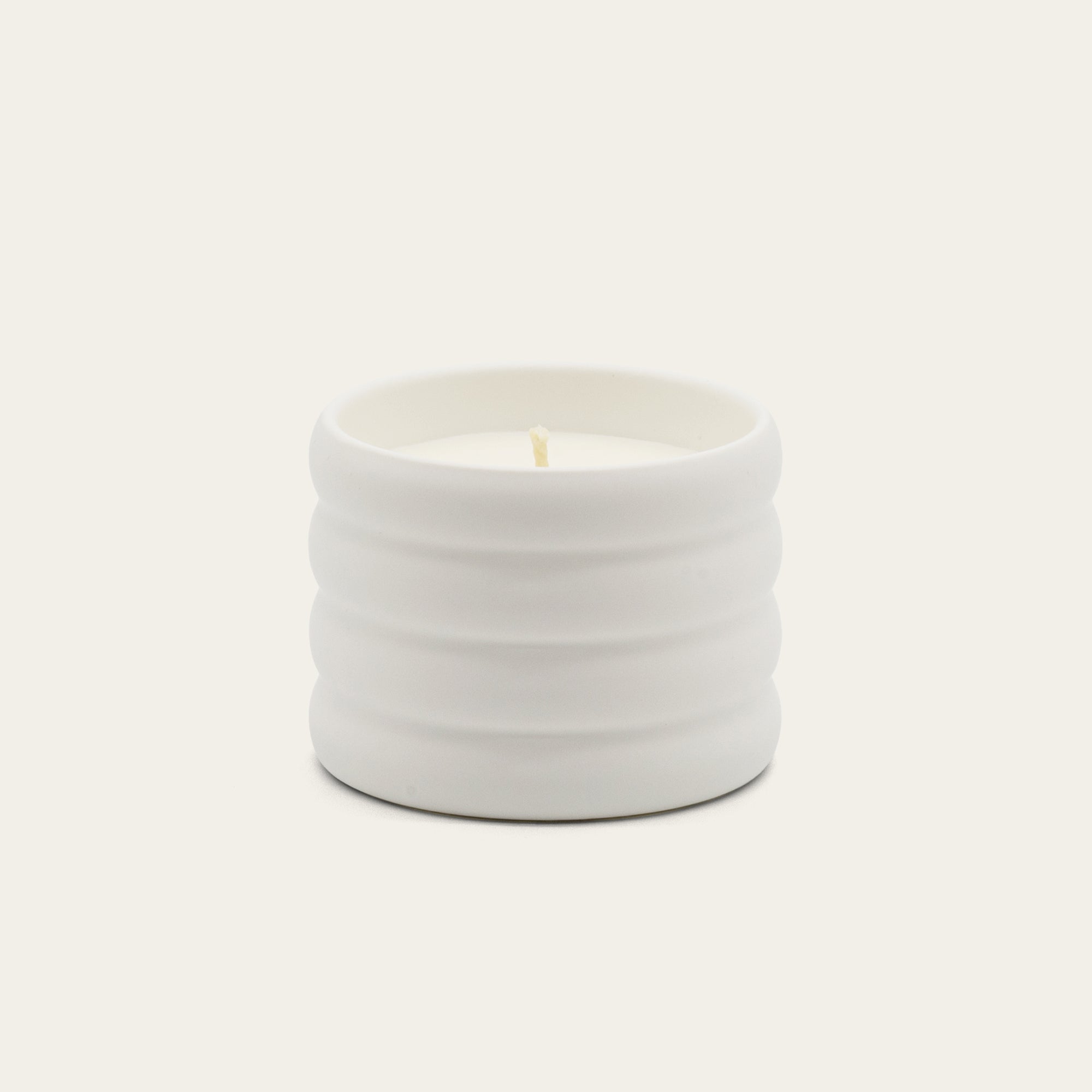 Soy Wax Ceramic Candle & Wick Trimmer Set