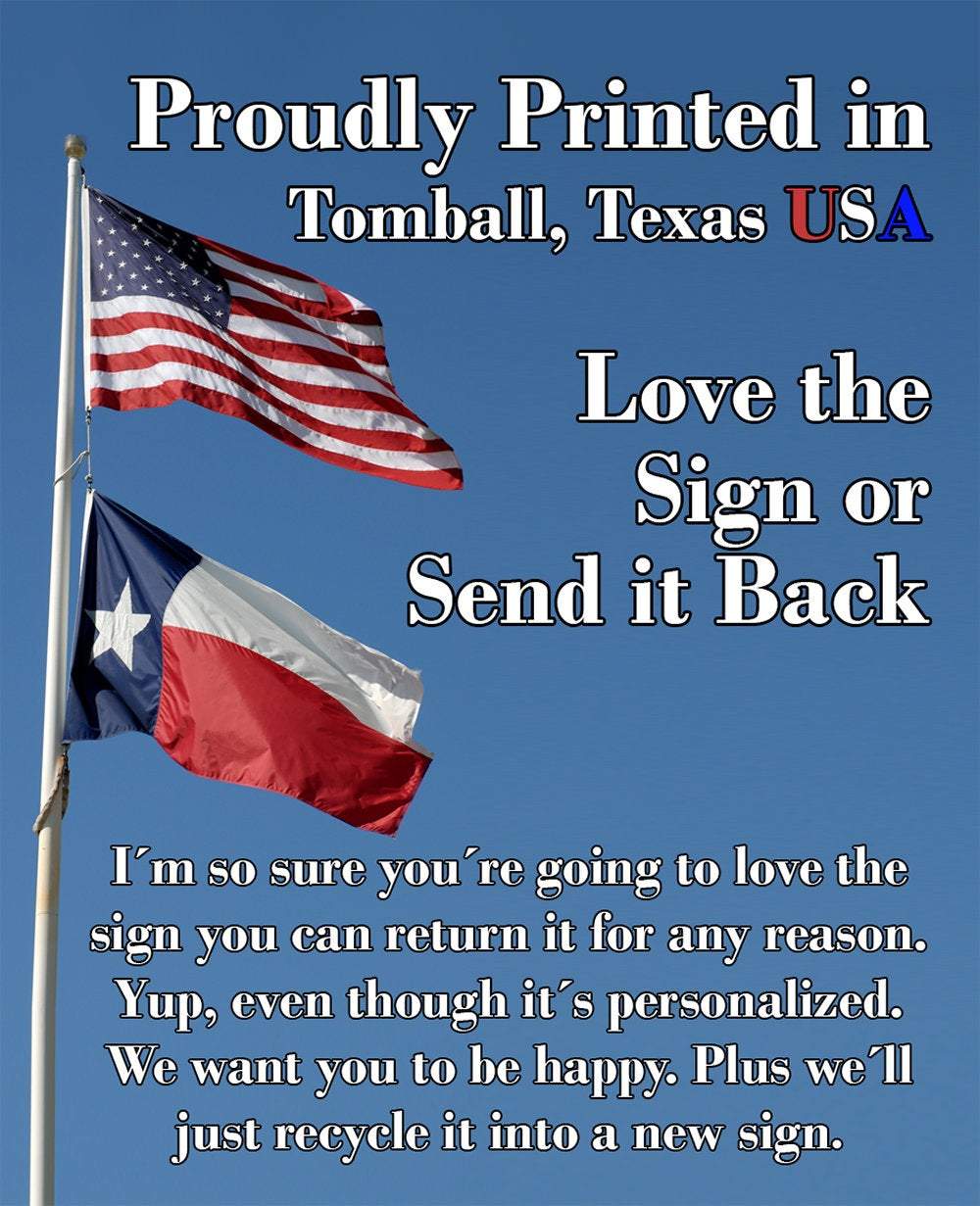 Caution Golf Cart Drivers - Metal Sign