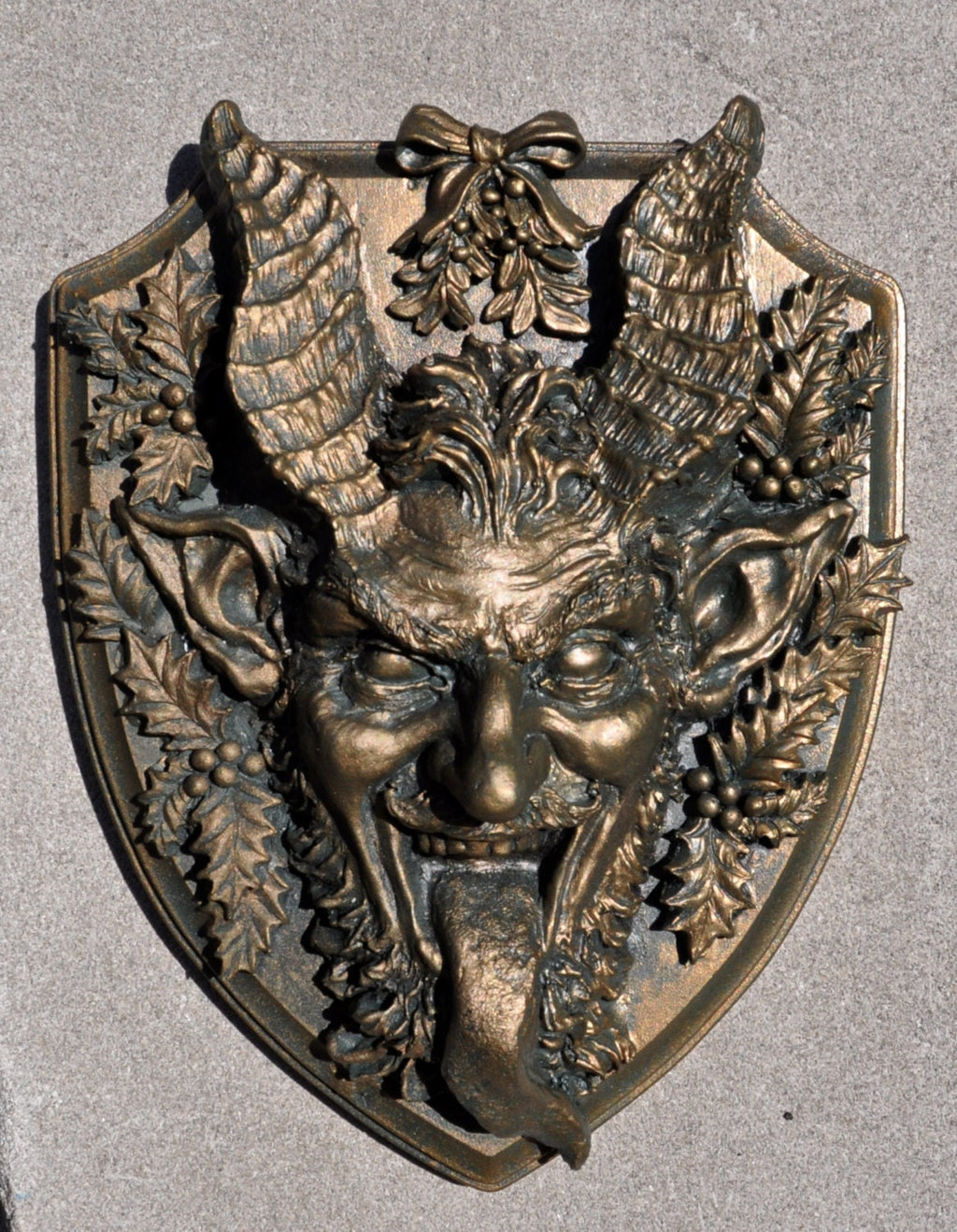Krampus Wall Plaque