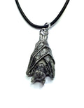 Fruit Bat Pendant | Gothic Necklace, Hanging Bat Pendant, Bats Lovers Gift | Handmade Goth Pendant, Vampire Jewelry, Animal Accessory