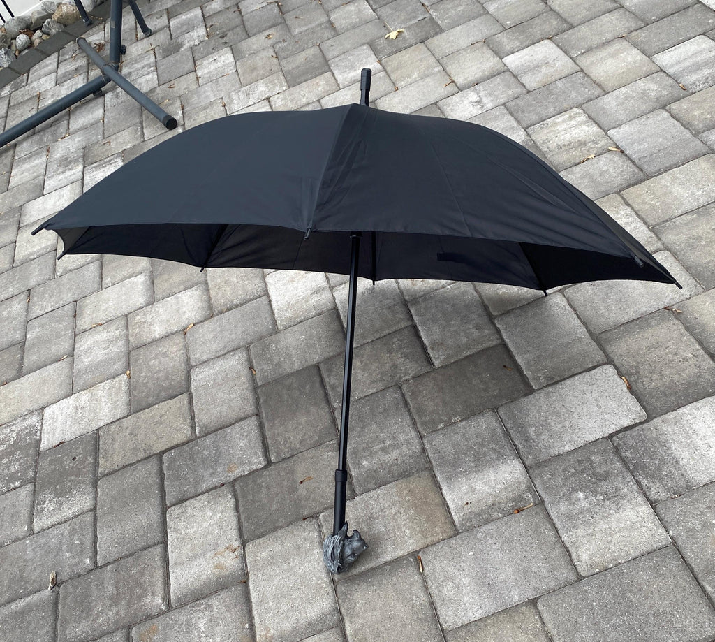 Lion Head Umbrella, Hand Sculpted Resin | Medieval Gothic Umbrella | Fantasy Cosplay Lion Umbrella Cane, Gothic Accessory