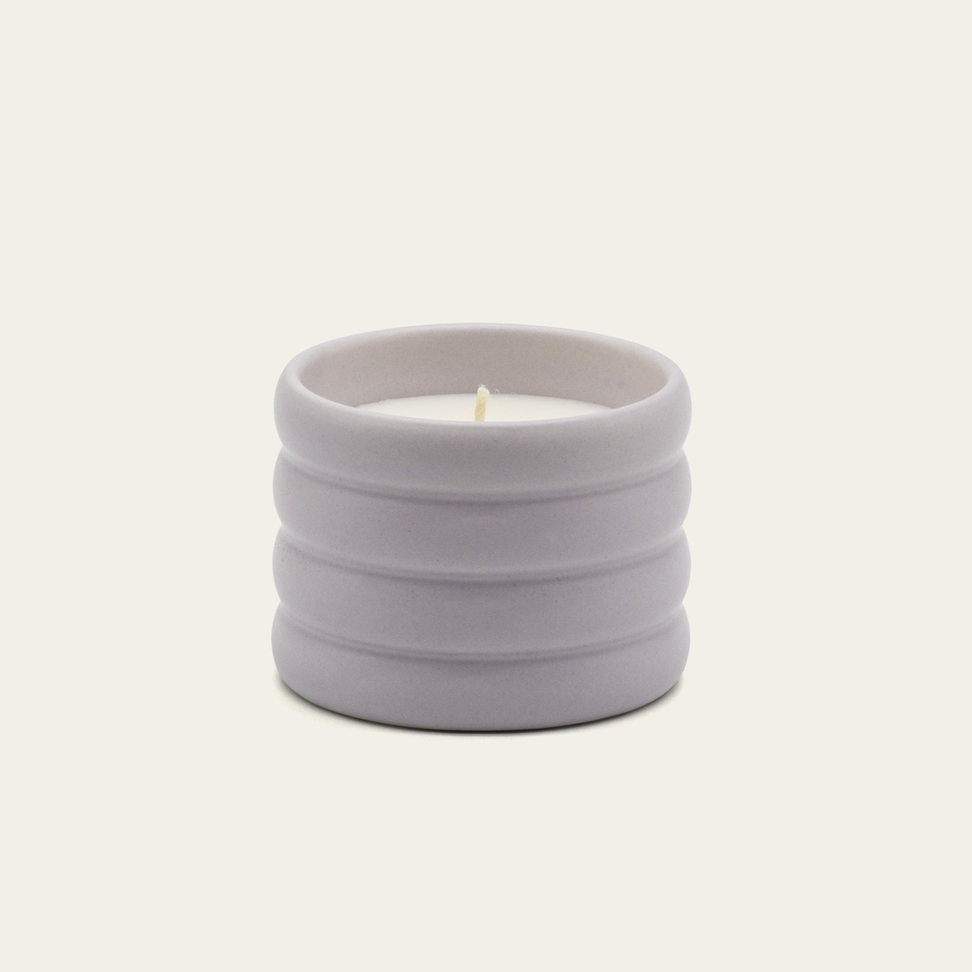 Soy Wax Ceramic Candle & Wick Trimmer Set