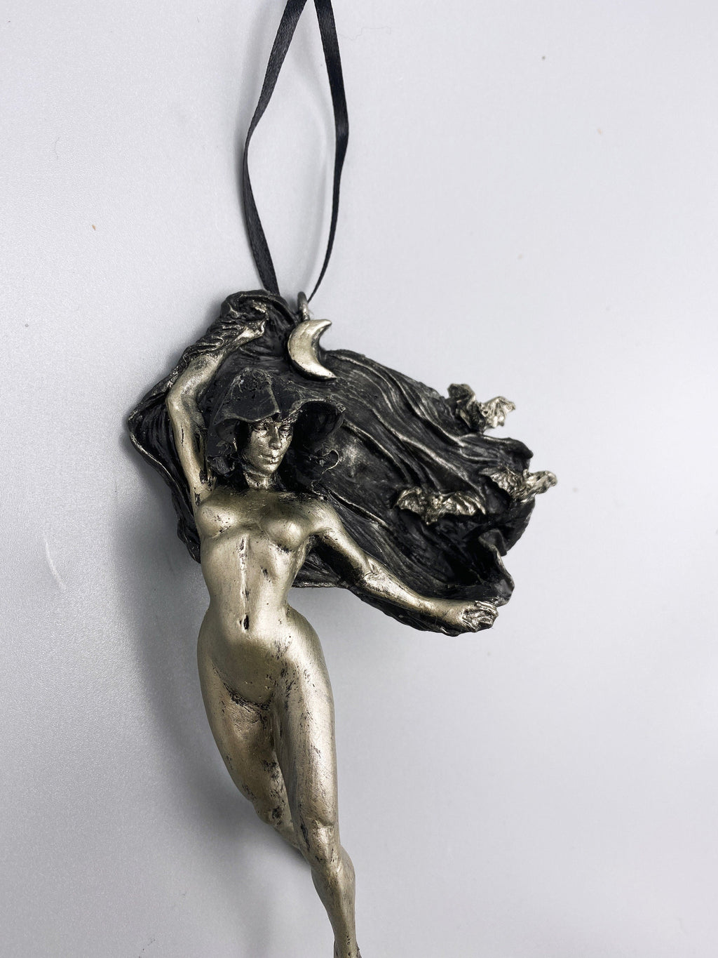 Nyx, the Goddess of the Night Ornament | Mythological Deities Figurine |Myths and Legends Character,Mythic Ornament for Gothic Holiday Decor