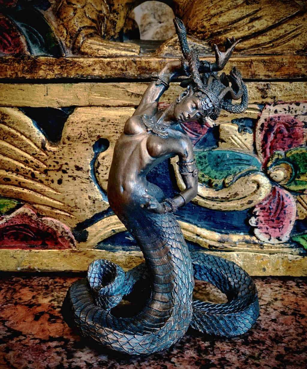 Medusa Statue, Half Scale Resin Sculpture |. Mythological Creature Figurine | Myths and Legends Character Statue | Fantasy Art Lover Gift