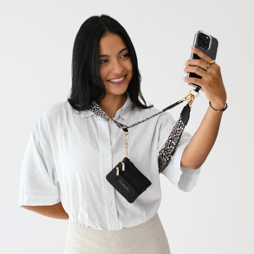 Clip & Go Strap w/Zippered Pouch