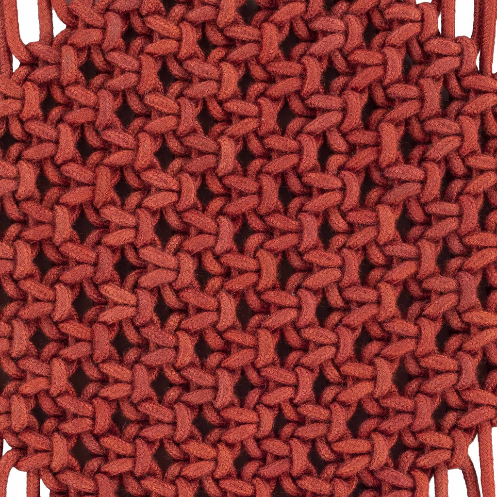 Columbio Rust Macramé Wall Hanging Decor - Clearance