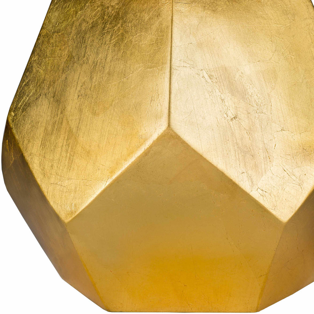 Coleford Gold Geometric Table Lamp - Clearance