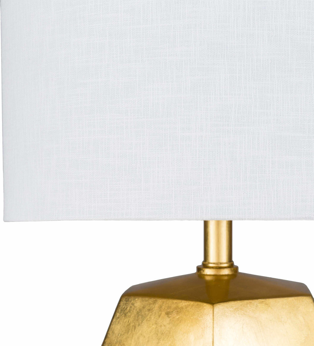 Coleford Gold Geometric Table Lamp - Clearance