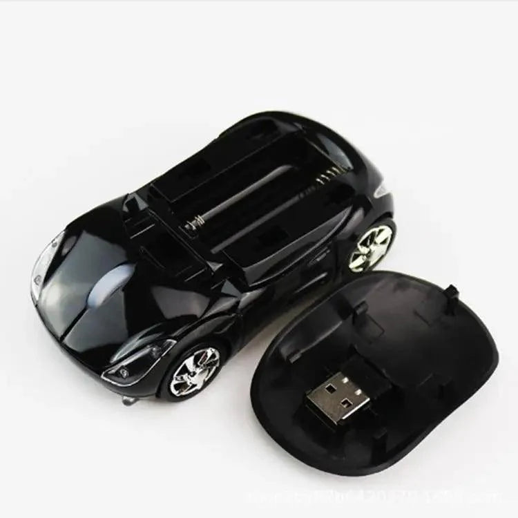 Cool Sport Car Wireless Mouse 3D  Shape Ergonomic Optical Mice Stylish USB Receiver Mouse For Laptop And Computer