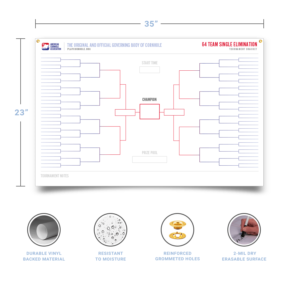 Cornhole Tournament Brackets
